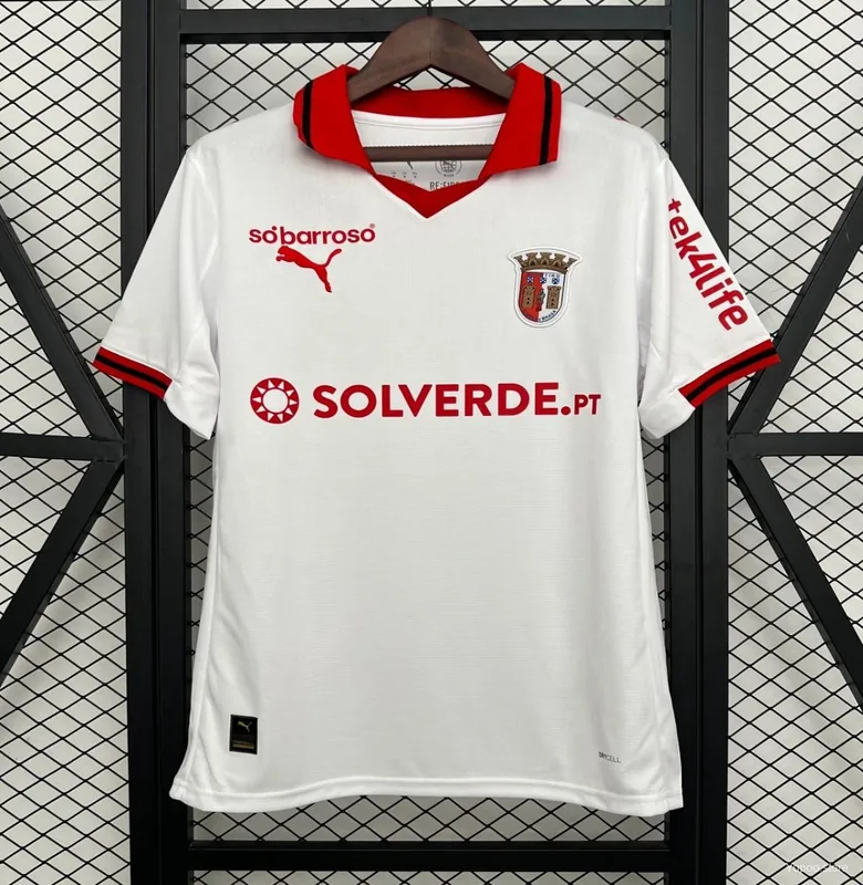 Camiseta SC Braga 2025/26 VISITANTE MANGA CORTA VERSION FAN